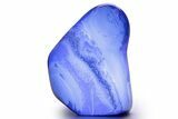 Tall Free-Standing Polished Indonesian Blue Amber #359573-2
